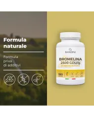 Bromelina 180 capsule depurativa forte e drenante per la cellulite