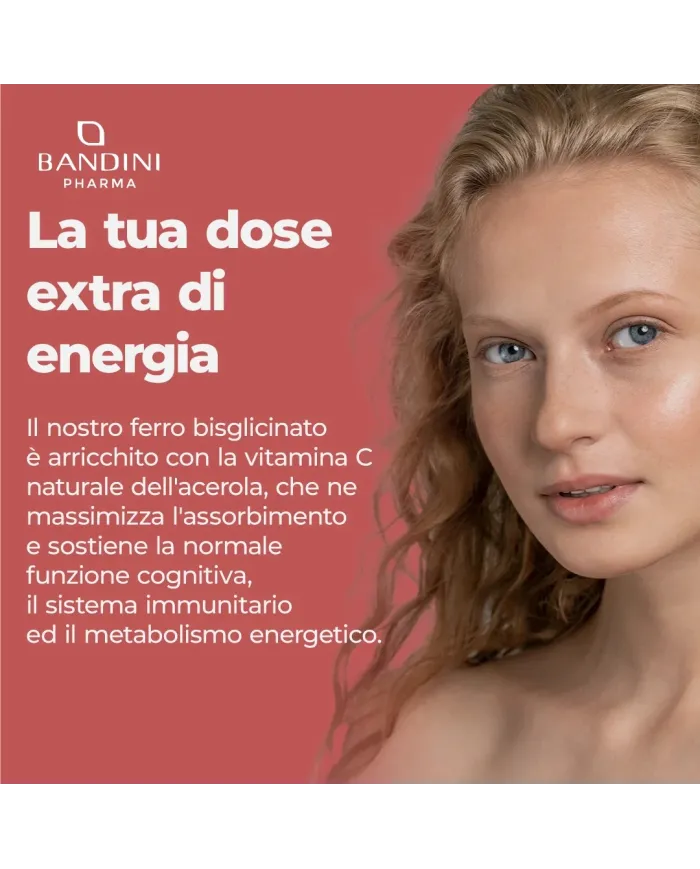 Ferro Bisglicinato e Vitamina C | 180 Capsule Altamente Dosate
