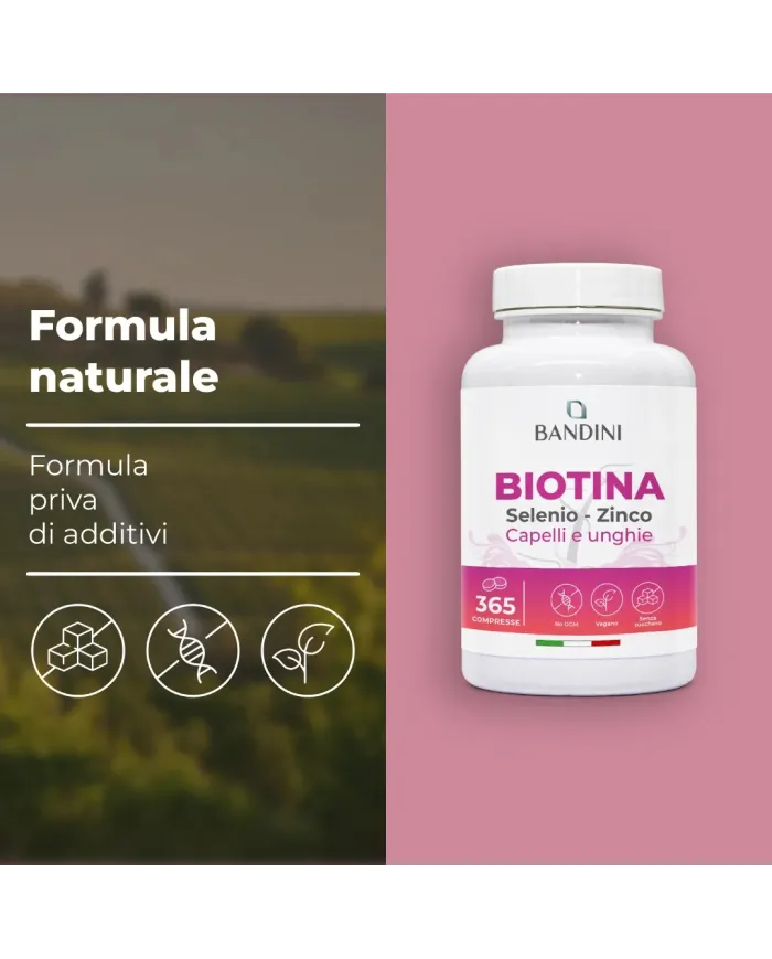 Biotina Deluxe 365 Compresse