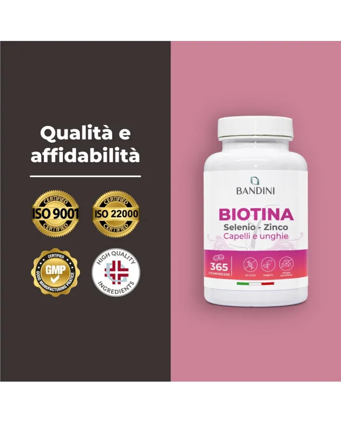 Biotina Deluxe 365 Compresse