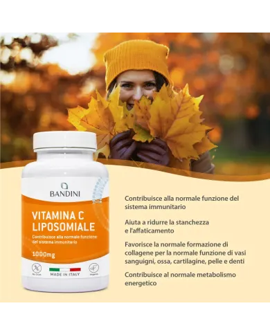 Bandini® Vitamina C Liposomiale 180 Capsule - Difese Immunitarie