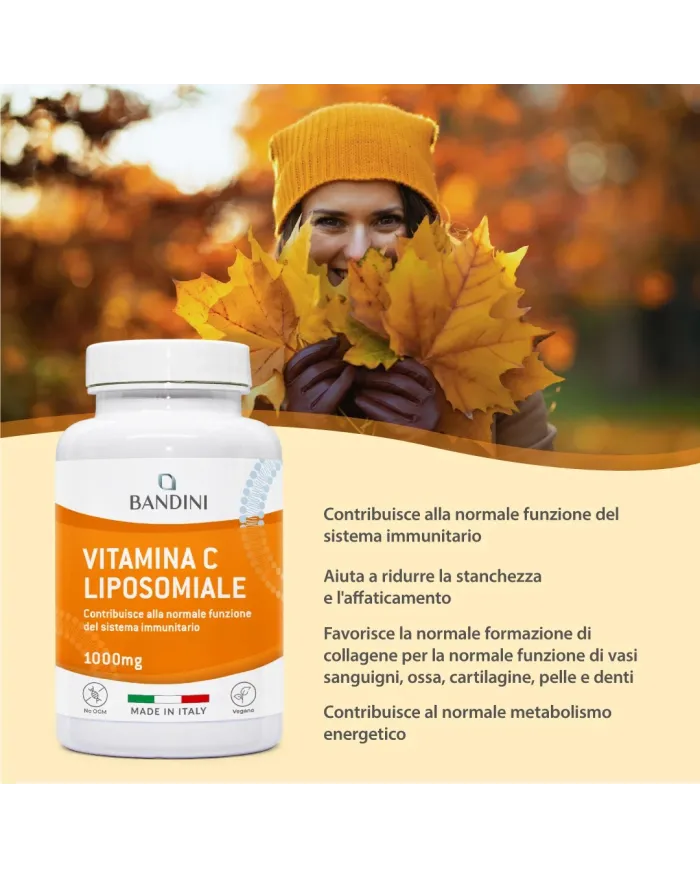 Bandini® Vitamina C Liposomiale 180 Capsule - Difese Immunitarie