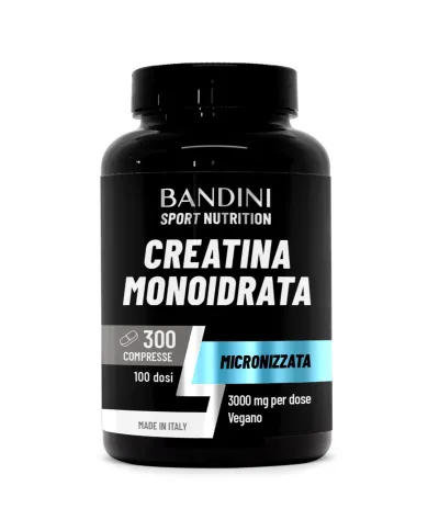 Creatina Monoidrato 300 Compresse per Training e Palestra
