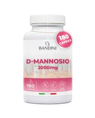 D-mannose 180 capsules - Supplement for cystitis