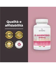 D-mannose 180 capsules - Supplement for cystitis
