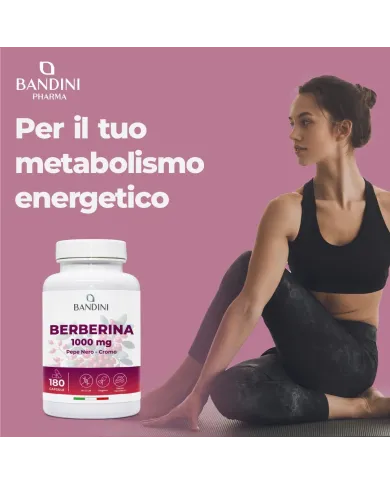 Berberina 180 capsule vegane per la digestione