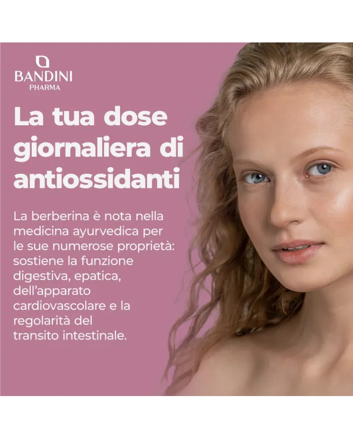 Berberina 180 capsule vegane per la digestione