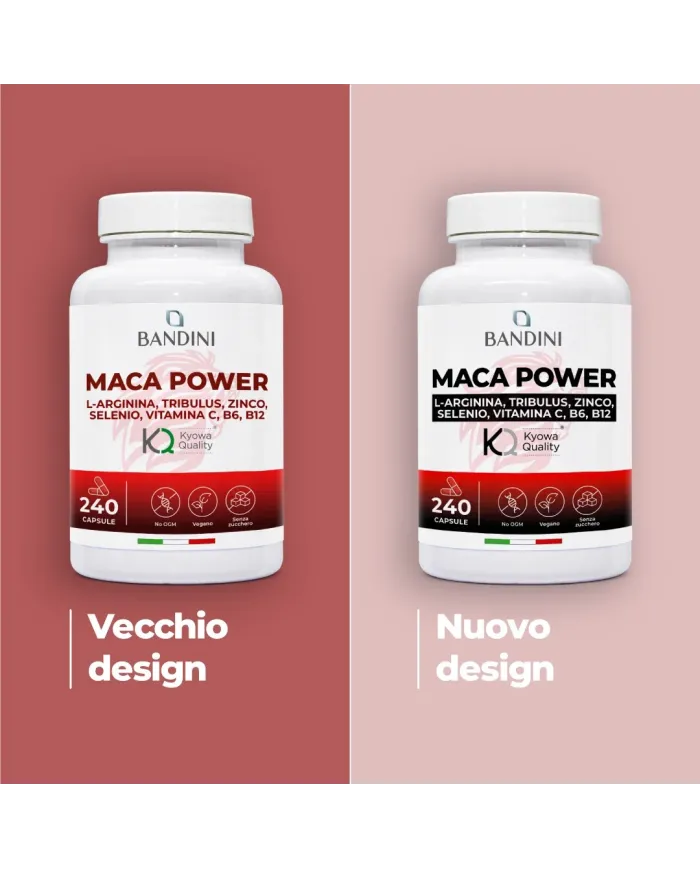 Maca Power 240 high-dose capsules with Arginine and Tribulus