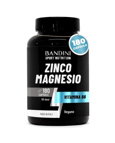 Zinc and Magnesium 180 capsules with vitamin B