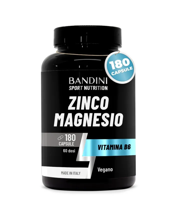 Zinco e Magnesio 180 capsule con vitamina B6