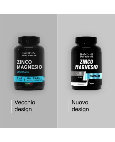 Zinc and Magnesium 180 capsules with vitamin B