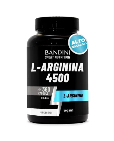 L-Arginina 4500mg - Arginina cloridrato 360 capsule