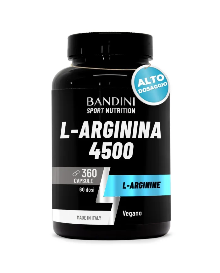 L-Arginina 4500mg - Arginina cloridrato 360 capsule