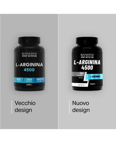 L-Arginina 4500mg - Arginina cloridrato 360 capsule