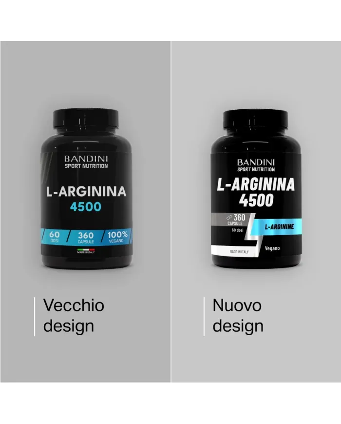 L-Arginina 4500mg - Arginina cloridrato 360 capsule