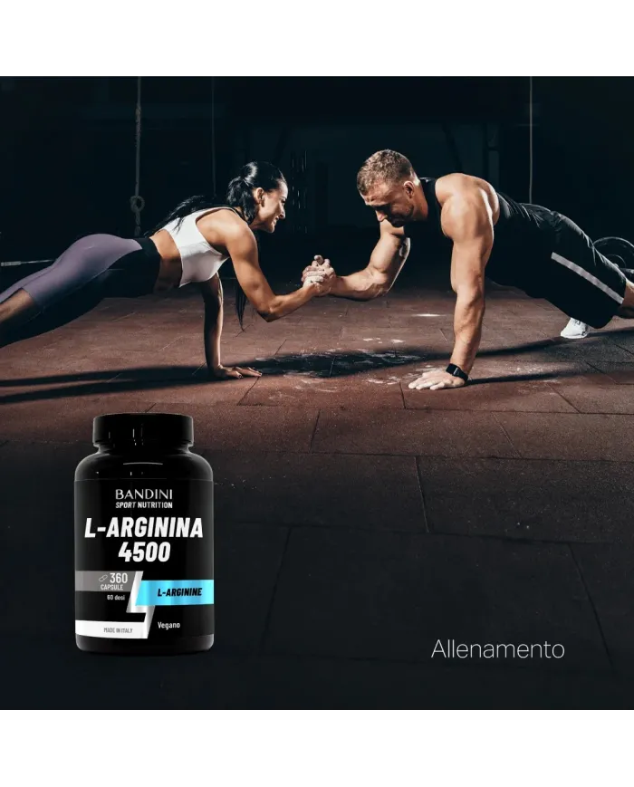 L-Arginina 4500mg - Arginina cloridrato 360 capsule