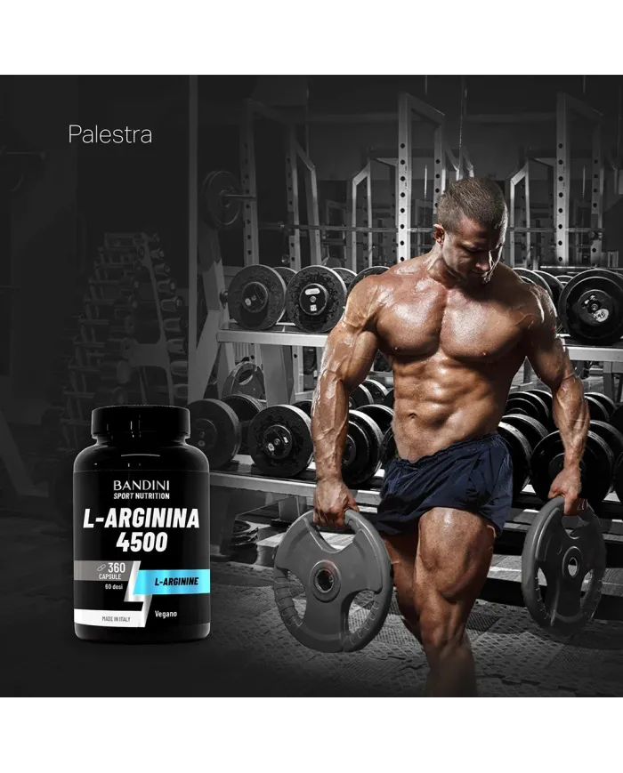 L-Arginina 4500mg - Arginina cloridrato 360 capsule
