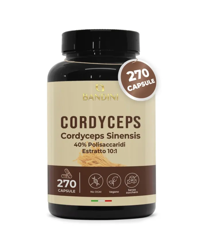Cordyceps Sinensis 270 Capsule | Energia e difese immunitarie