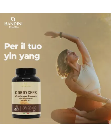 Cordyceps Sinensis 270 Capsule | Energia e difese immunitarie