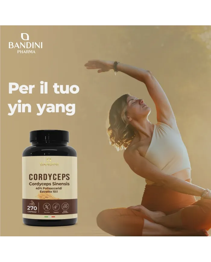 Cordyceps Sinensis 270 Capsule | Energia e difese immunitarie