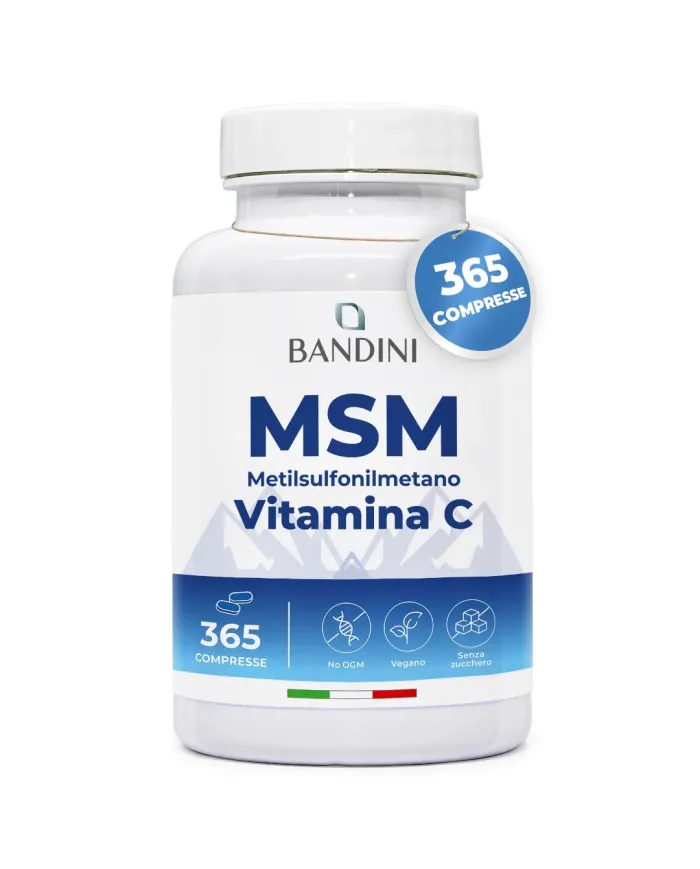 MSM 365 tablets - Healthy Bones, Joints, Nails and Hair