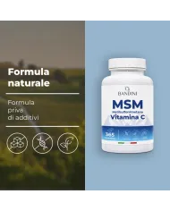 MSM 365 Compresse - Ossa, Articolazioni, Unghie e Capelli sani