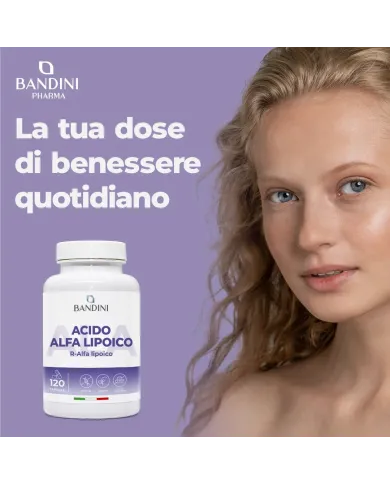 Acido Alfa Lipoico 650 mg 120 capsule | Antiossidante naturale