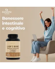 Lions Mane 365 compresse - Benessere intestinale e cognitivo