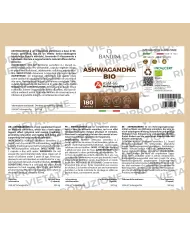 Ashwagandha Bio Integratore - Ginseng indiano 180 capsule