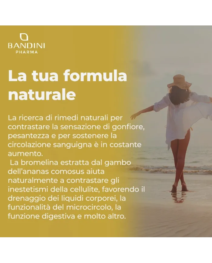 Bromelina integratore 200 compresse - Estratto di ananas drenante