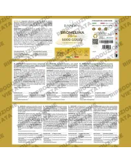 Bromelina integratore 200 compresse - Estratto di ananas drenante