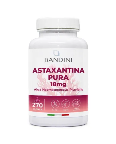 Astaxantina Naturale 270 capsule 18 mg - Integratore antiossidante