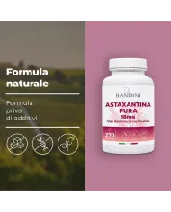 Astaxantina Naturale 270 capsule 18 mg - Integratore antiossidante