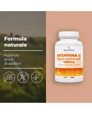 Vitamina C 1000mg integratore 210 compresse con Zinco