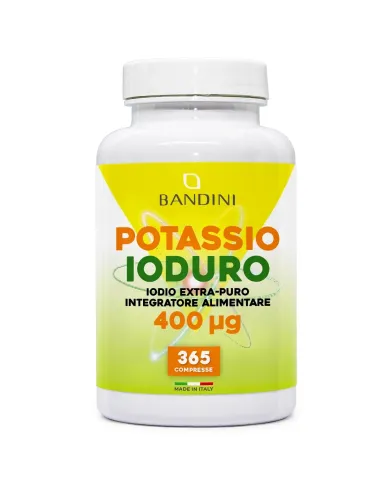 Ioduro di Potassio 365 compresse | Iodio per tiroide alto dosaggio
