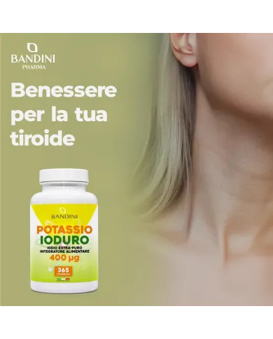 Ioduro di Potassio 365 compresse | Iodio per tiroide alto dosaggio