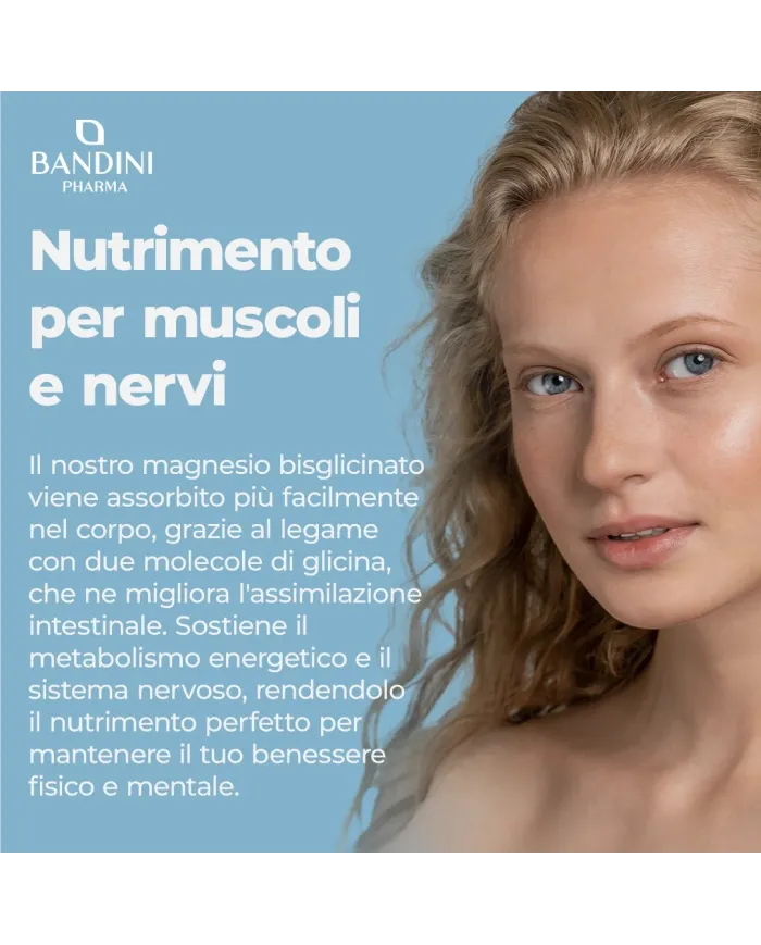 Magnesio Bisglicinato 180 capsule | Con vitamine B1, B6 e B12
