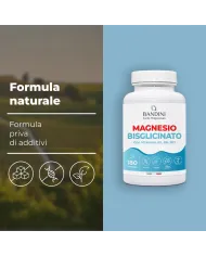 Magnesio Bisglicinato 180 capsule | Con vitamine B1, B6 e B12