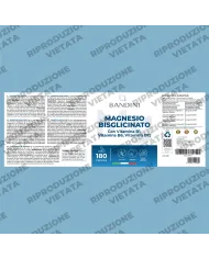 Magnesio Bisglicinato 180 capsule | Con vitamine B1, B6 e B12
