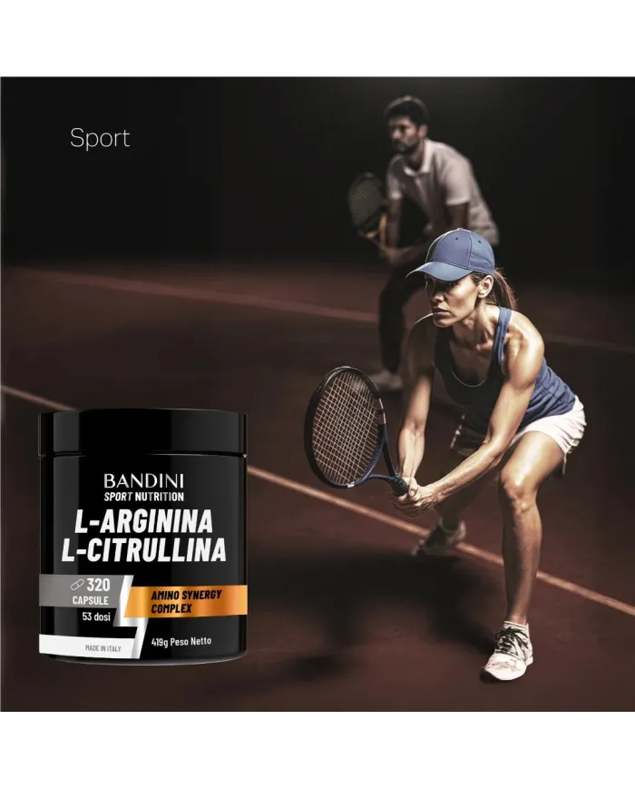 L-Arginina + L-Citrullina 320 capsule