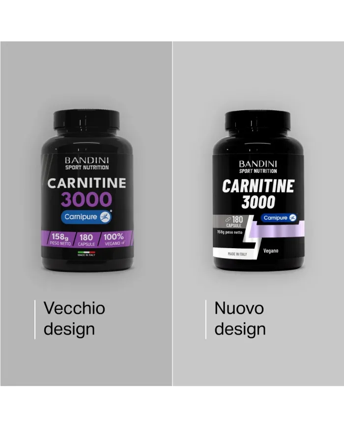 L Carnitina 3000 da 180 capsule | Integratori per lo Sport