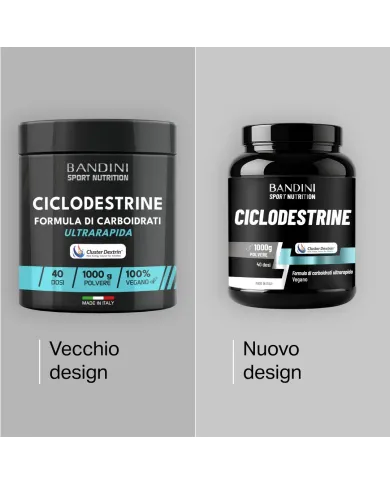 Ciclodestrine in polvere 1 kg - Cluster dextrin per lo Sport