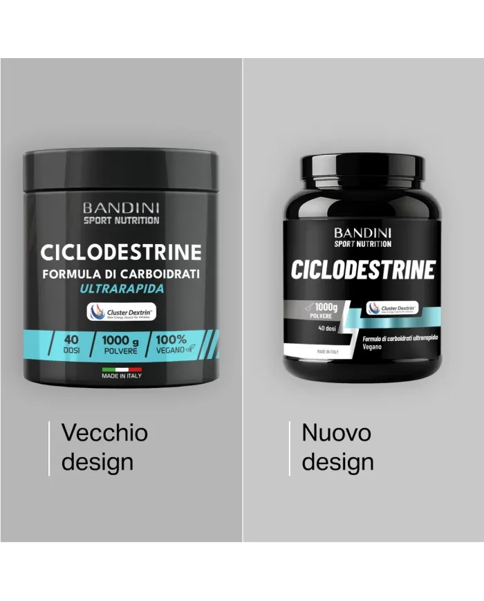 Ciclodestrine in polvere 1 kg - Cluster dextrin per lo Sport