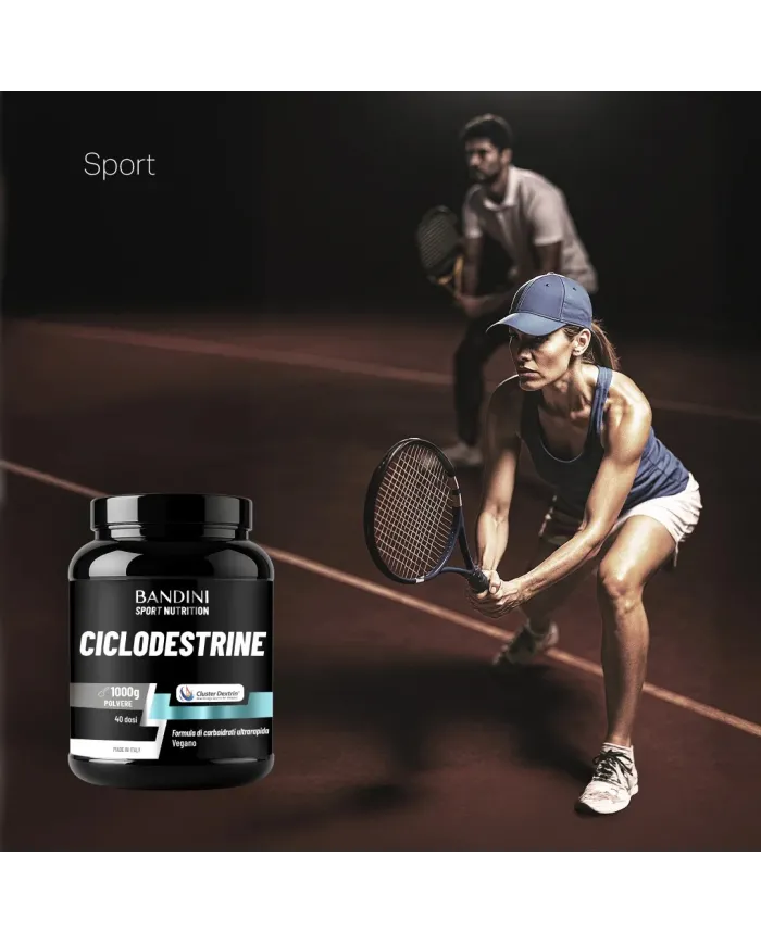 Ciclodestrine in polvere 1 kg - Cluster dextrin per lo Sport