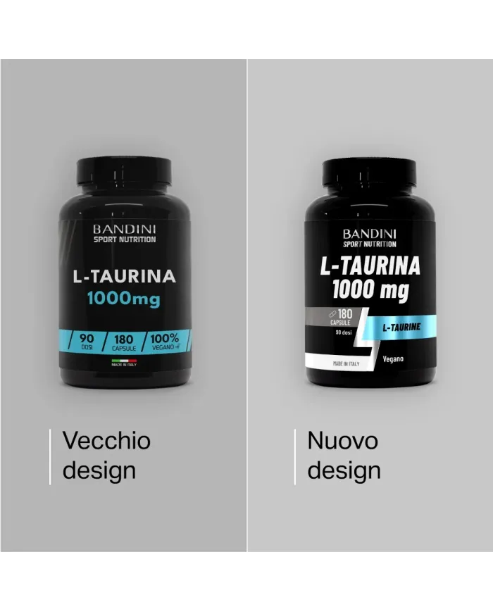 Taurina 1000 mg 180 capsule