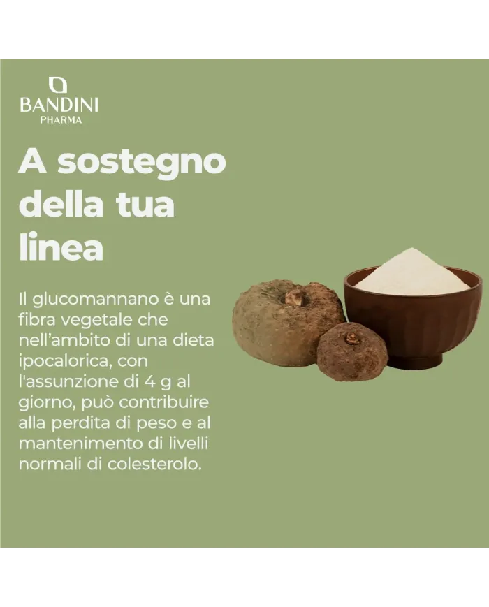 Glucomannano forte 240 capsule con B3, Cromo e Inulina