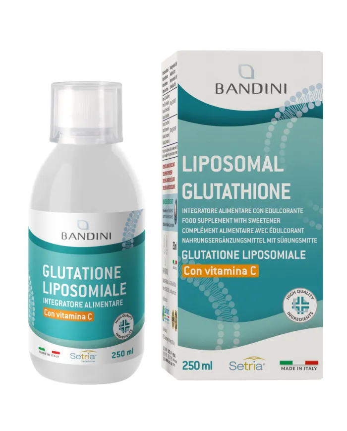 Glutatione liposomiale con Vitamina C antiossidante