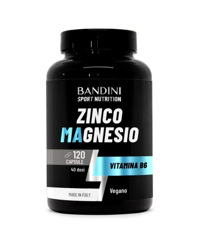 ZMA Zinco & Magnesio 120 capsule per ridurre la stanchezza