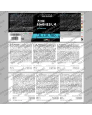 ZMA 120 fatigue-reducing Zinc & Magnesium capsules