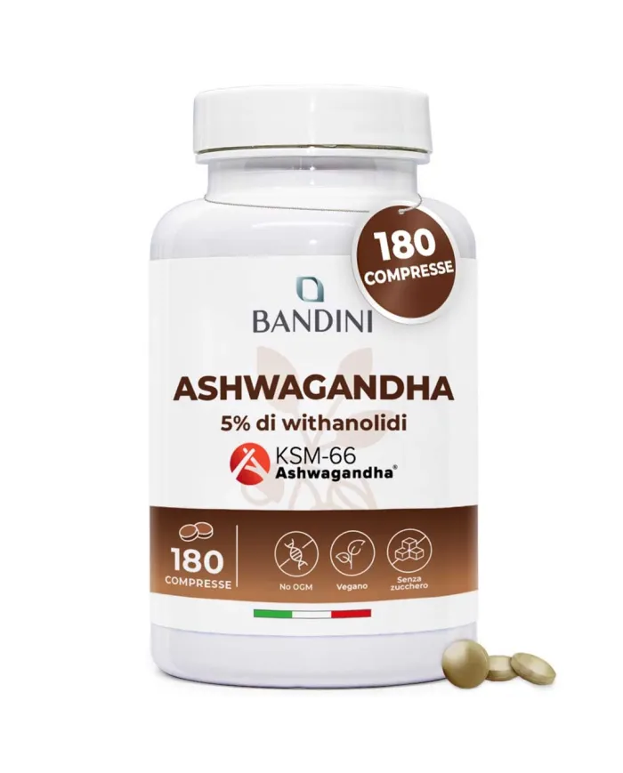 Ashwagandha compresse - Ginseng indiano contro la stanchezza
